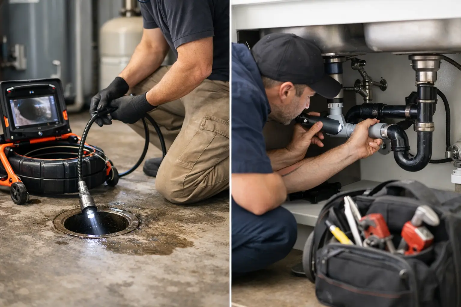 Sewer Scope vs Plumbing Inspection