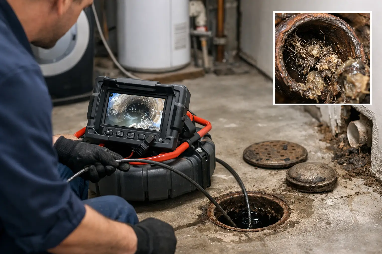 What Does a Sewer Camera Find in a Home?